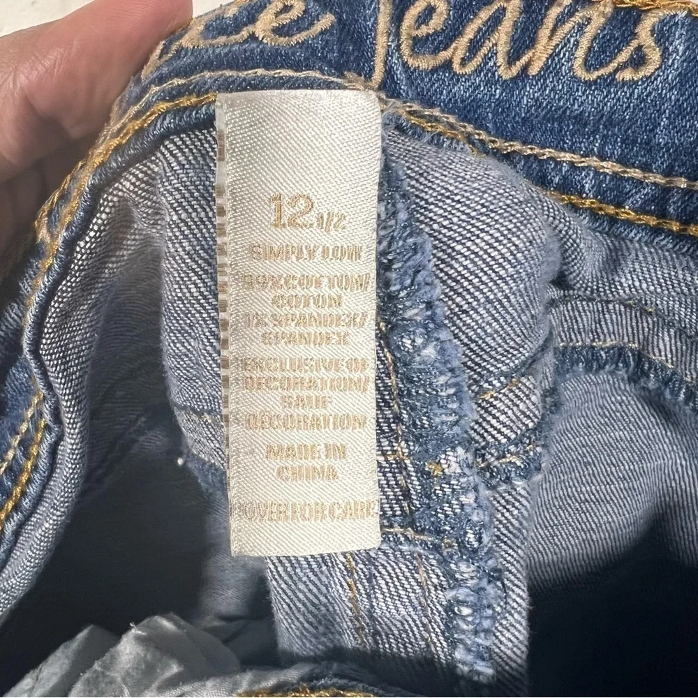 Justice Simply Low Jeans Size 12